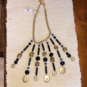 Chico’s silver and navy necklace